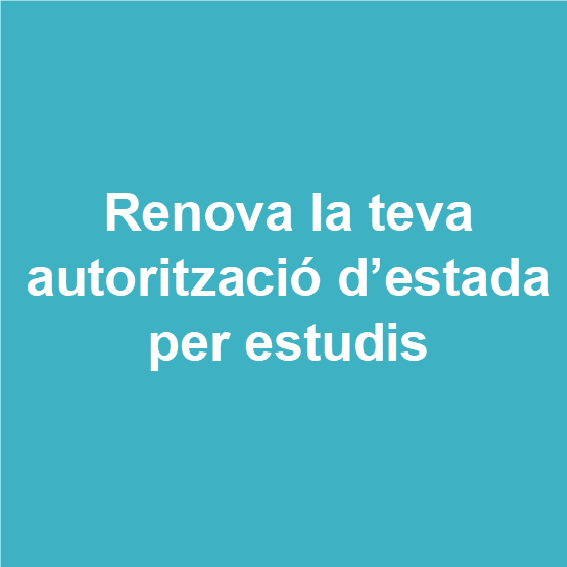 Renova la teva TIE